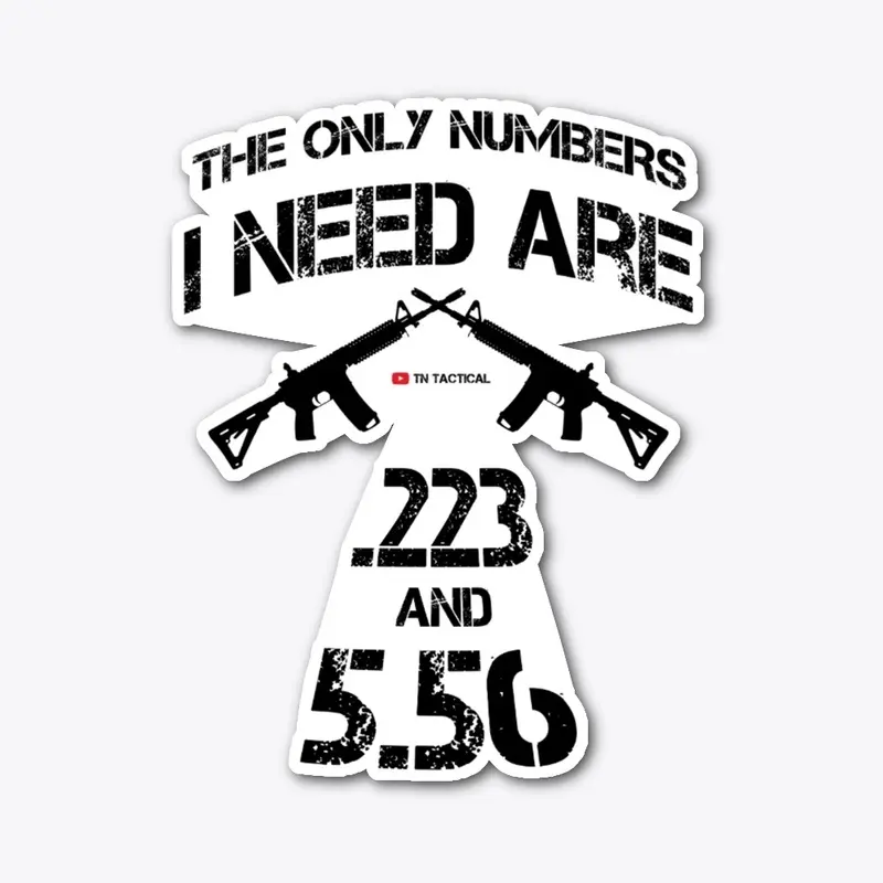 The Only Numbers I Need...